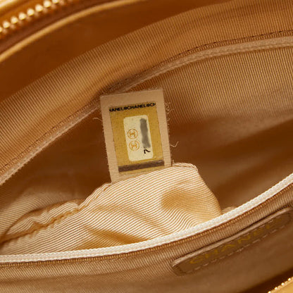Chanel CC Choco Bar Leather Tote Bag Leather Tote Bag in Good condition