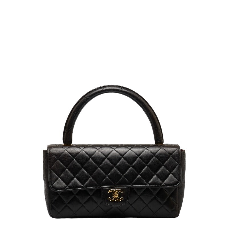 Chanel Matlasse Parent-Child Bag Parents Only Black Lambskin