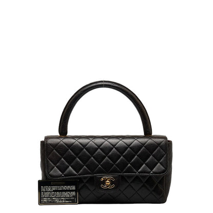 Chanel Matlasse Parent-Child Bag Parents Only Black Lambskin