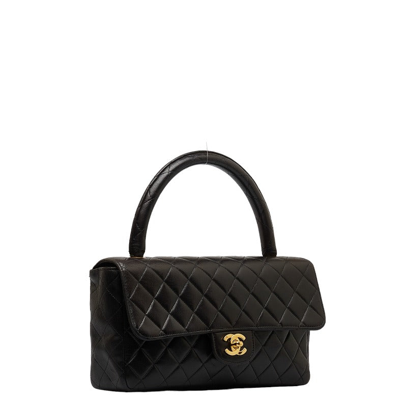 Chanel Matlasse Parent-Child Bag Parents Only Black Lambskin