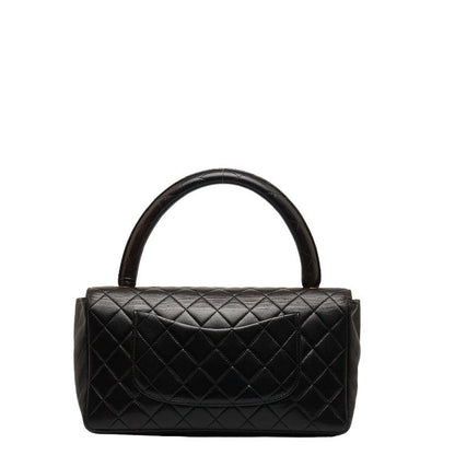 Chanel Matlasse Parent-Child Bag Parents Only Black Lambskin