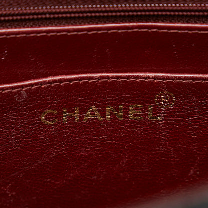 Chanel  Maxi Classic Single Flap Bag Leather Tote Bag in Fair condition