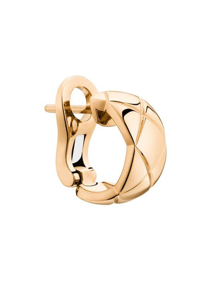 Coco Crush Earrings Gold Chanel