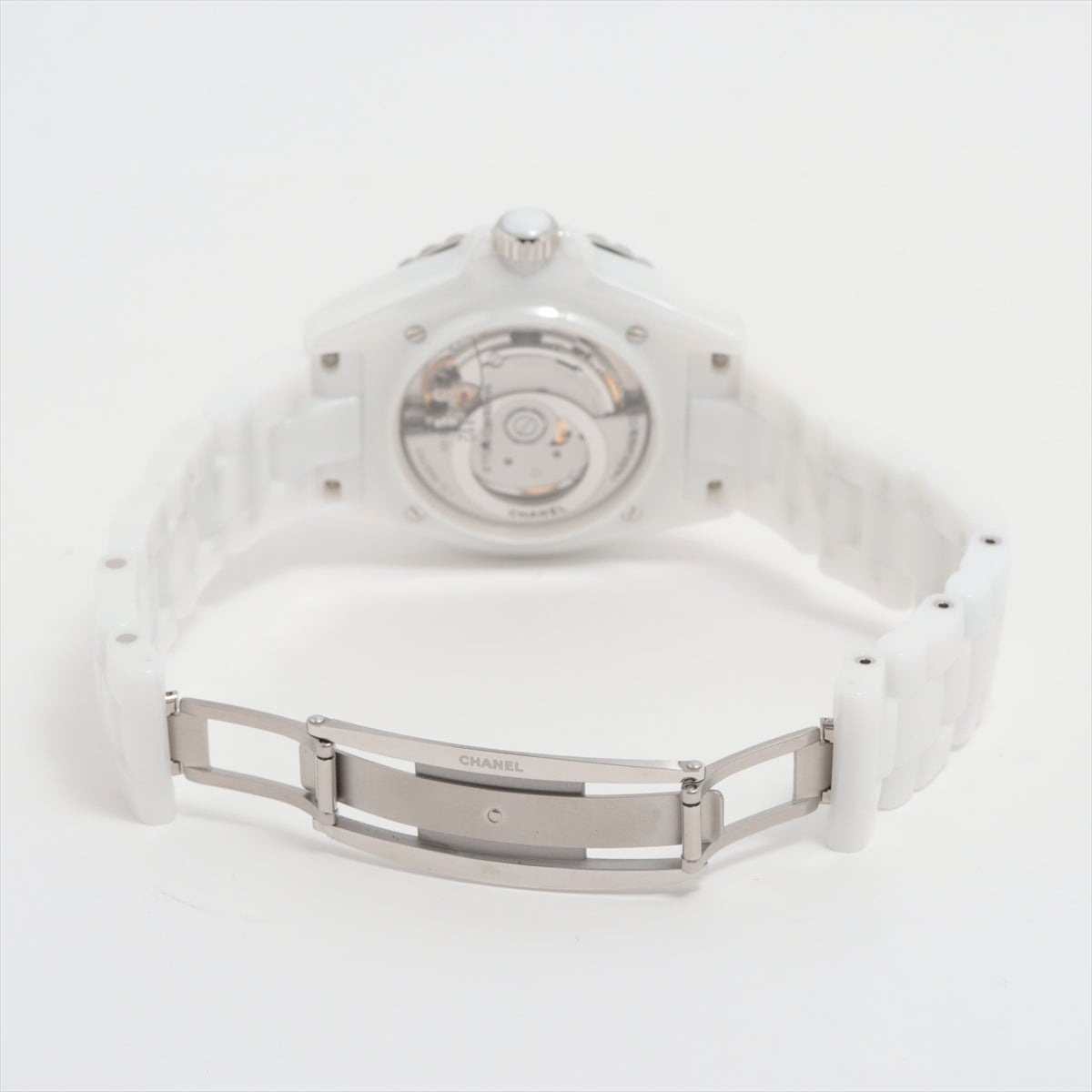 Chanel J12 Mademoiselle Rapauza H7481 SSCE AT White Writing Panerai