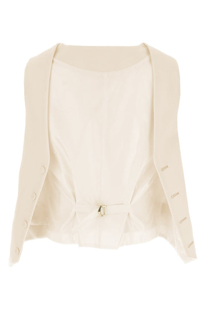 Fendi Women Cut Out Deconstructed Vest