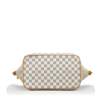 LOUIS VUITTON Damier Azur Saleya PM Handbag