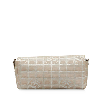 CHANEL New Travel Line East West Flap Shoulder Bag