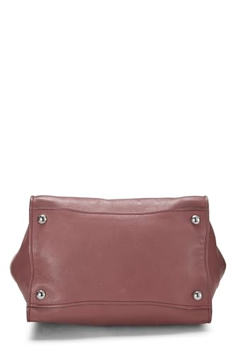 Prada,  Pink Vitello Daino Trapeze Tote, Pink