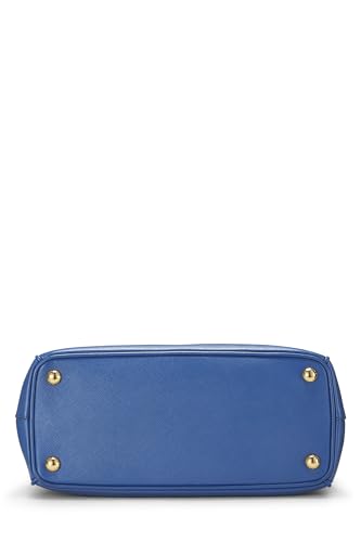 Prada,  Blue Saffiano Executive Tote Small, Blue