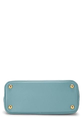 Prada,  Blue Saffiano Promenade Small, Blue