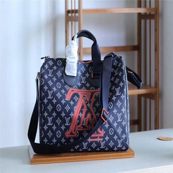 Louis Vuitton Speedy Bandouliere 40 Monogram Upside Down Canvas