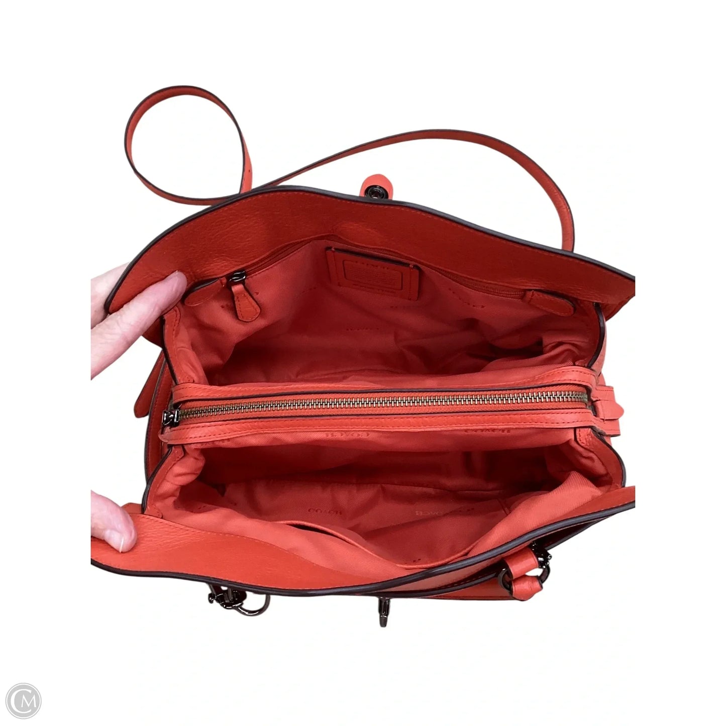 Handbag Designer By Coach, Size: Medium