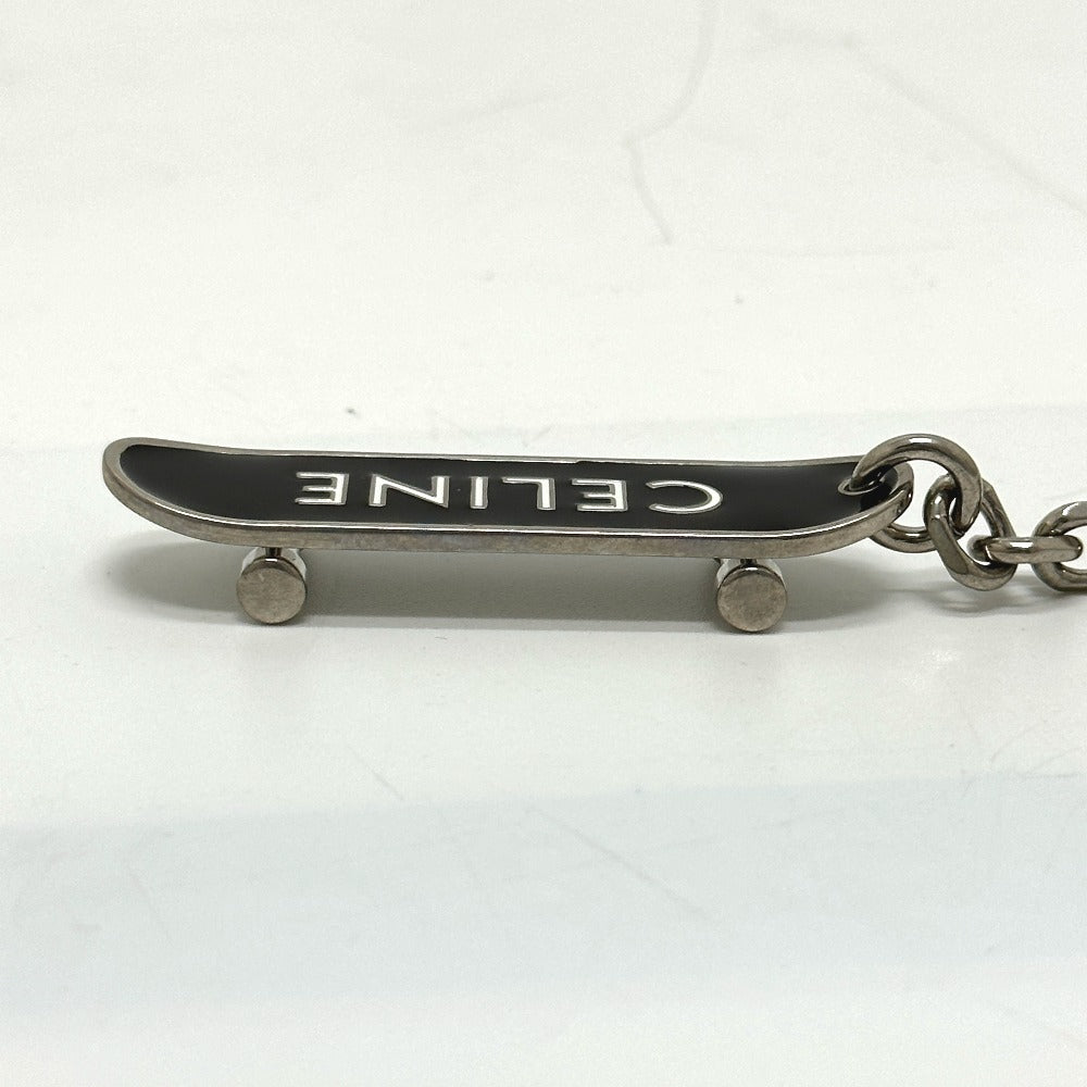 CELINE key ring metal black skateboard mens Secondhand
