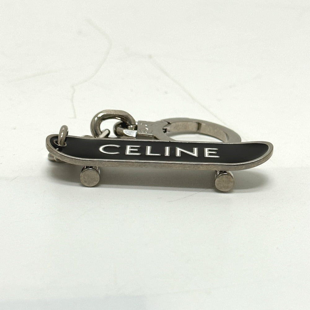 CELINE key ring metal black skateboard mens Secondhand