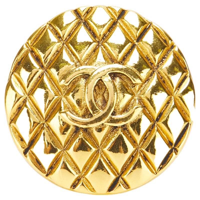 Chanel Matelassé Coco Mark Brooch