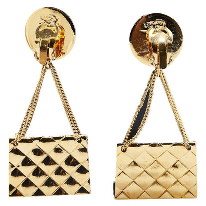 Chanel Coco Mark 31 RUE CAMBON PARIS Matelassé Earrings