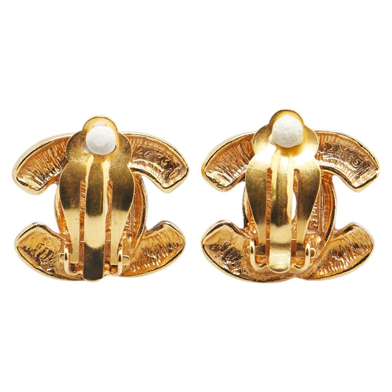 Chanel Coco Mark Matelasse Earrings