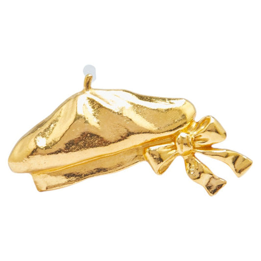 Chanel Beret Ribbon Motif Brooch