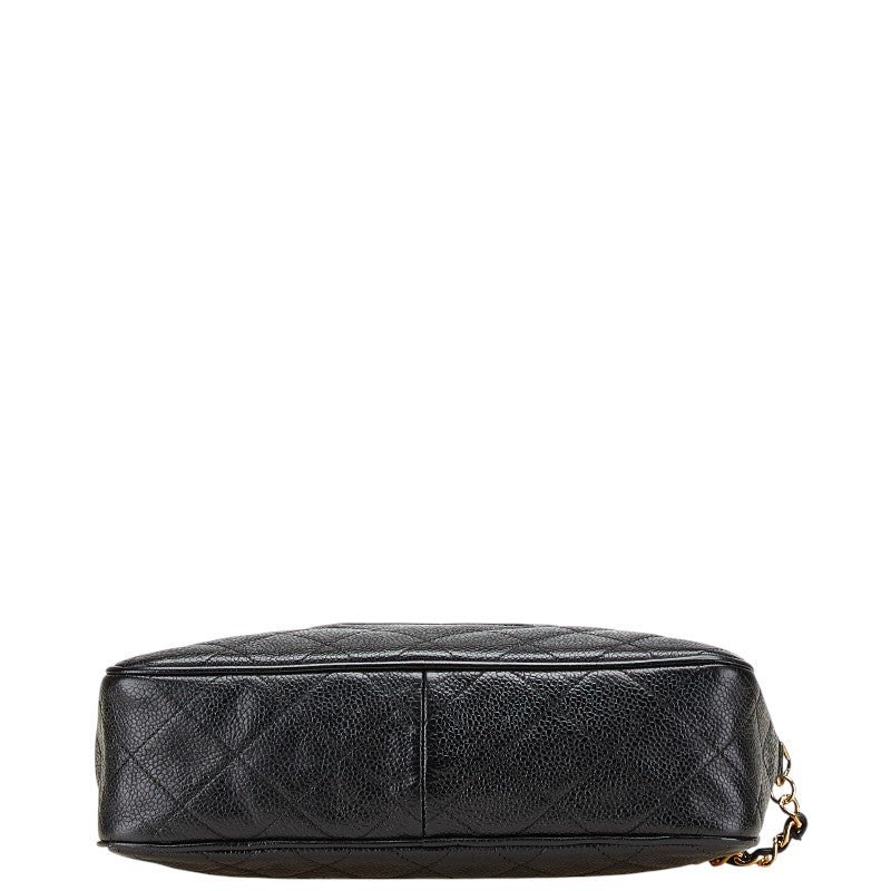 Chanel Coco Mark Coco Ball Matelassé Caviar Skin Shoulder Bag