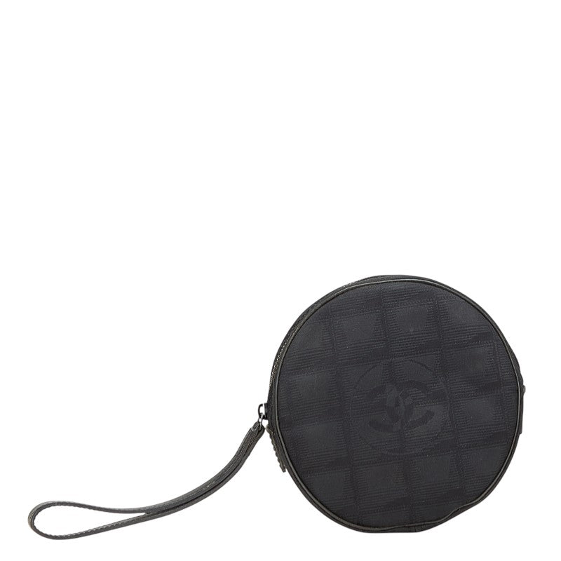 Chanel New Travel Line Nylon Leather Pouch