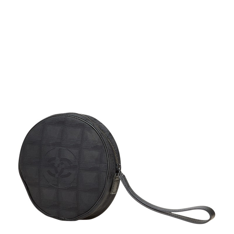 Chanel New Travel Line Nylon Leather Pouch