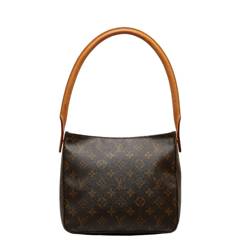 Louis Vuitton Monogram M51146 Shoulder Bag PVC/Leather Brown