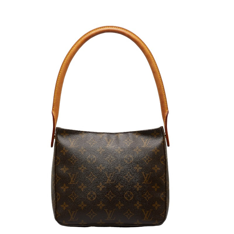 Louis Vuitton Monogram M51146 Shoulder Bag PVC/Leather Brown