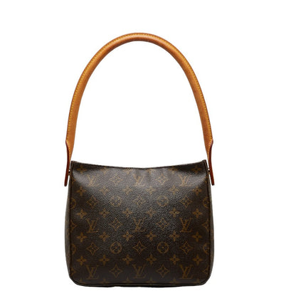 Louis Vuitton Monogram M51146 Shoulder Bag PVC/Leather Brown