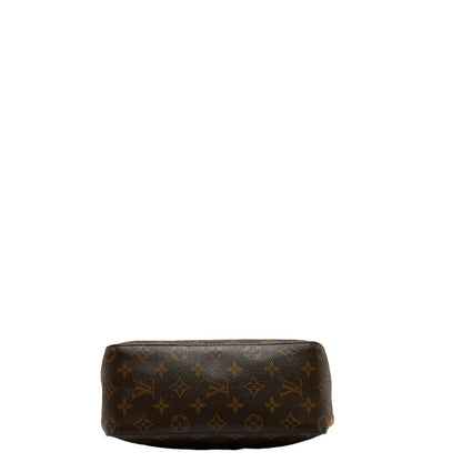 Louis Vuitton Monogram M51146 Shoulder Bag PVC/Leather Brown