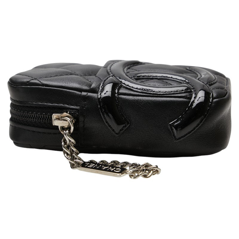 Chanel Cambon Line Coco Mark Leather Cigarette Case