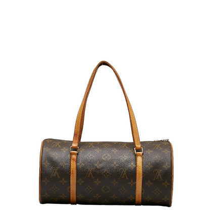 Louis Vuitton Monogram M51385 Handbag PVC/Leather Brown