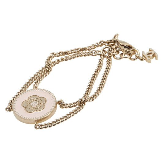Chanel Camellia Coco Mark Round Bracelet