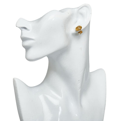 Chanel CC Clip On Earrings  Metal Earrings in Good condition