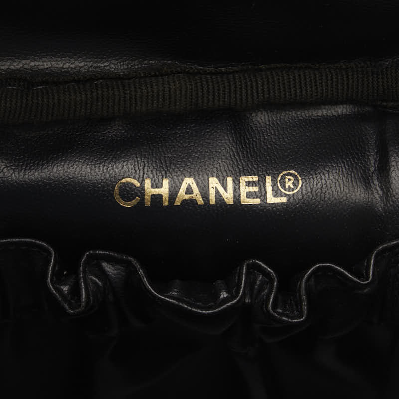 Chanel Vanity Bag Leather Vanity Bag A01998 in Excellent condition