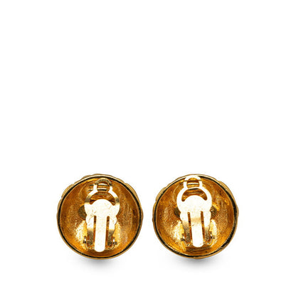 CC Quilted Clip On Earrings - '10s