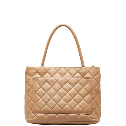Chanel Coco Mark Matelasse Caviar Skin Tote Bag