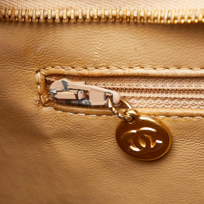Chanel CC Caviar Medallion Tote Leather Tote Bag in Good condition