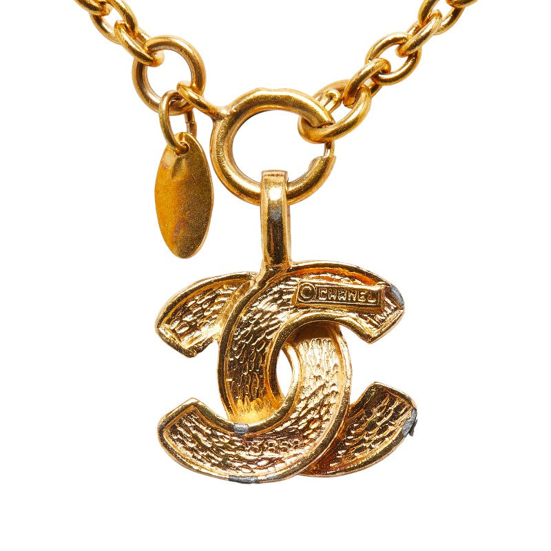 Chanel CC Matelasse Chain Necklace  Metal Necklace in Good condition