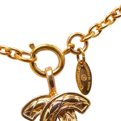 Chanel CC Matelasse Chain Necklace  Metal Necklace in Good condition