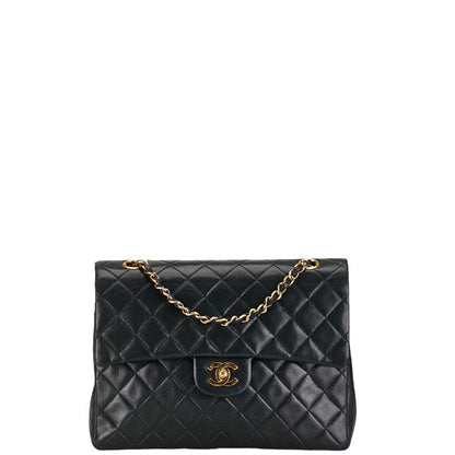Chanel Medium Classic Double Flap Bag  Leather Shoulder Bag in Good condition