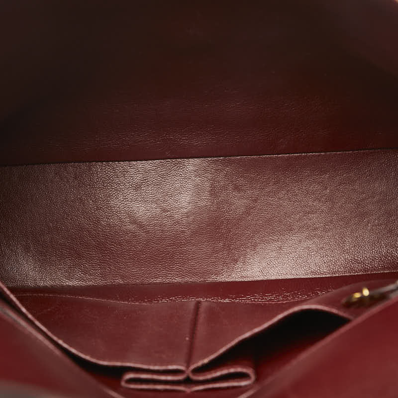 Chanel Medium Classic Double Flap Bag  Leather Shoulder Bag in Good condition