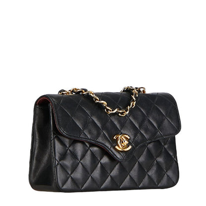 Chanel Mini Classic Single Flap Bag  Leather Shoulder Bag in Good condition