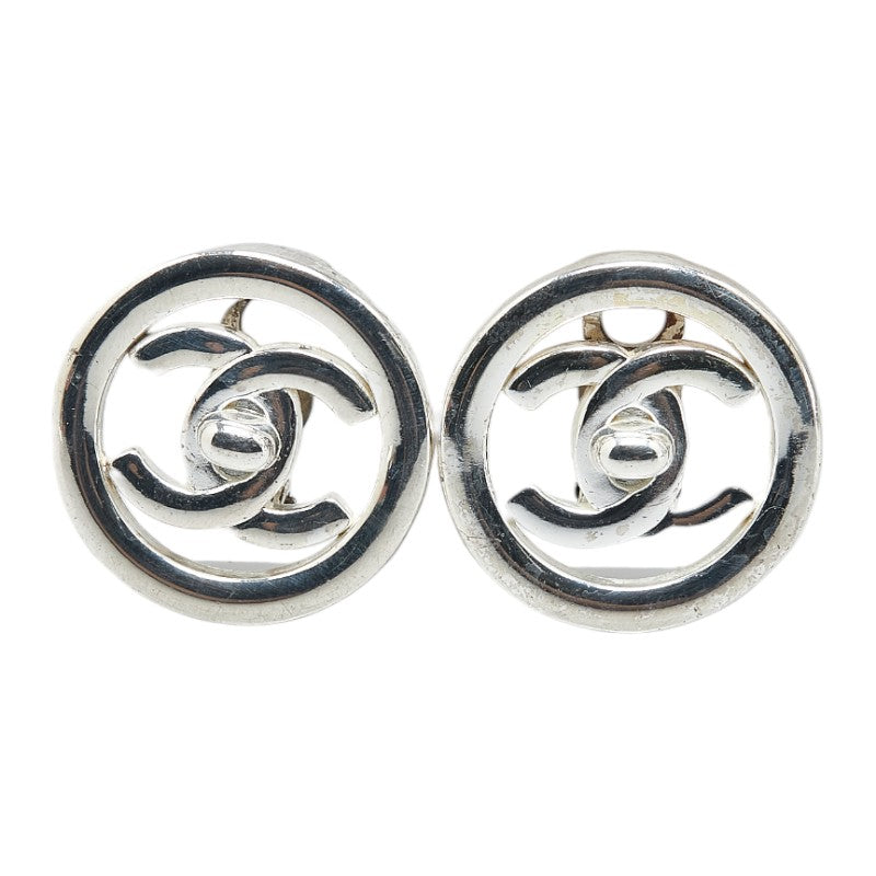 Chanel Coco Mark Turnlock Earrings