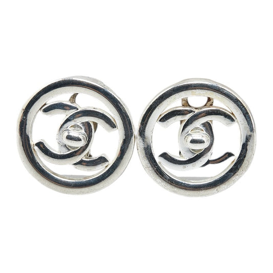 Chanel Coco Mark Turnlock Earrings