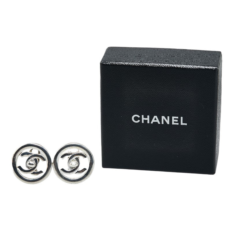Chanel Coco Mark Turnlock Earrings