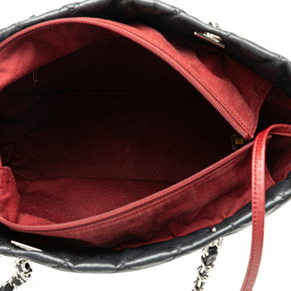 Chanel Coco Mark Cambon Chain Tote Bag Leather Tote Bag in Good condition