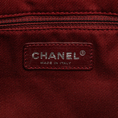 Chanel Coco Mark Cambon Chain Tote Bag Leather Tote Bag in Good condition