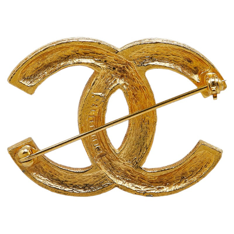 Chanel Coco Mark Rhinestone Brooch