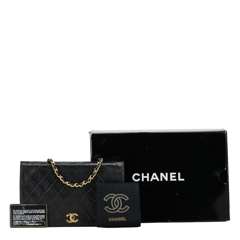 Chanel Matelasse 23 Single Flap Shoulder Bag Leather Shoulder Bag in Good condition