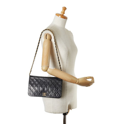 Chanel Matelasse 23 Single Flap Shoulder Bag Leather Shoulder Bag in Good condition